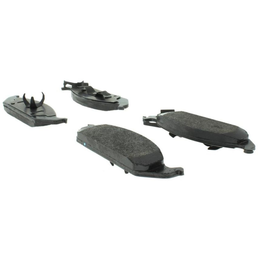 CENTRIC PARTS 102.06500 C-Tek Semi-Metallic Brake Pads with Shims
