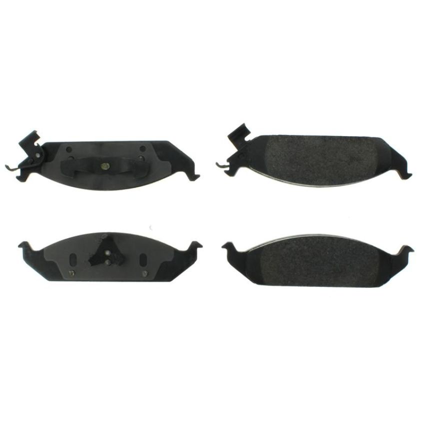 CENTRIC PARTS 102.06500 C-Tek Semi-Metallic Brake Pads with Shims