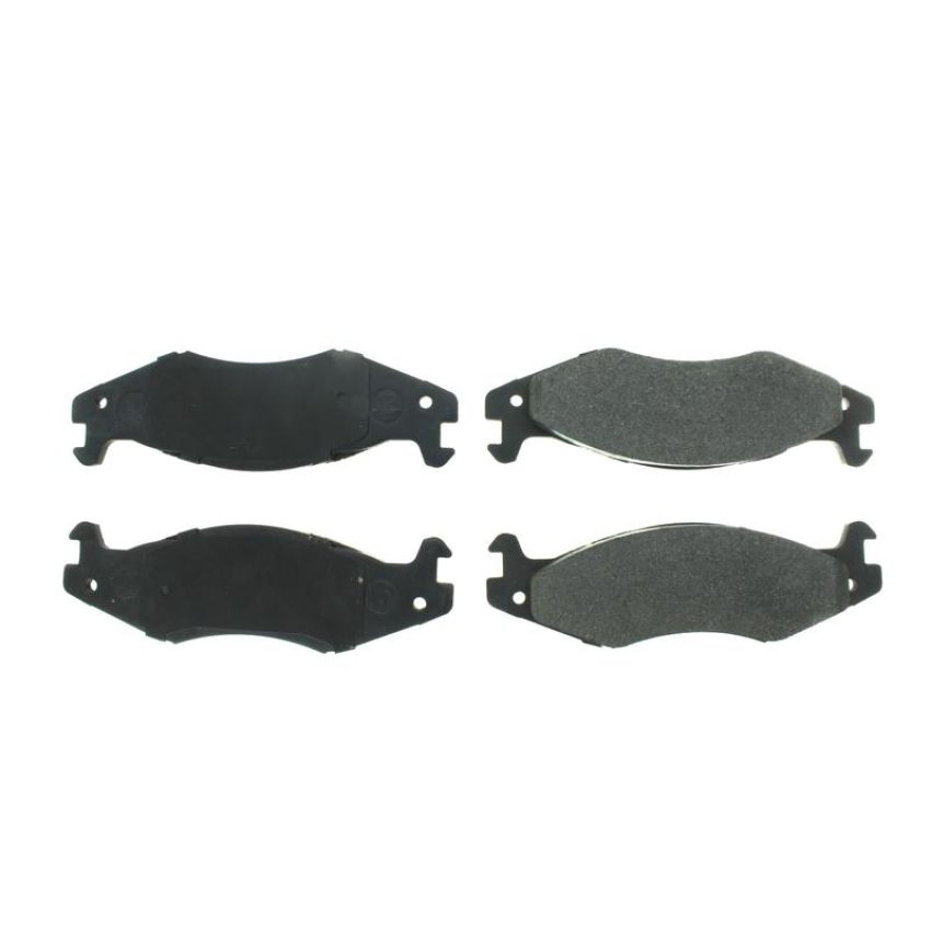 CENTRIC PARTS 102.06510 C-Tek Semi-Metallic Brake Pads with Shims