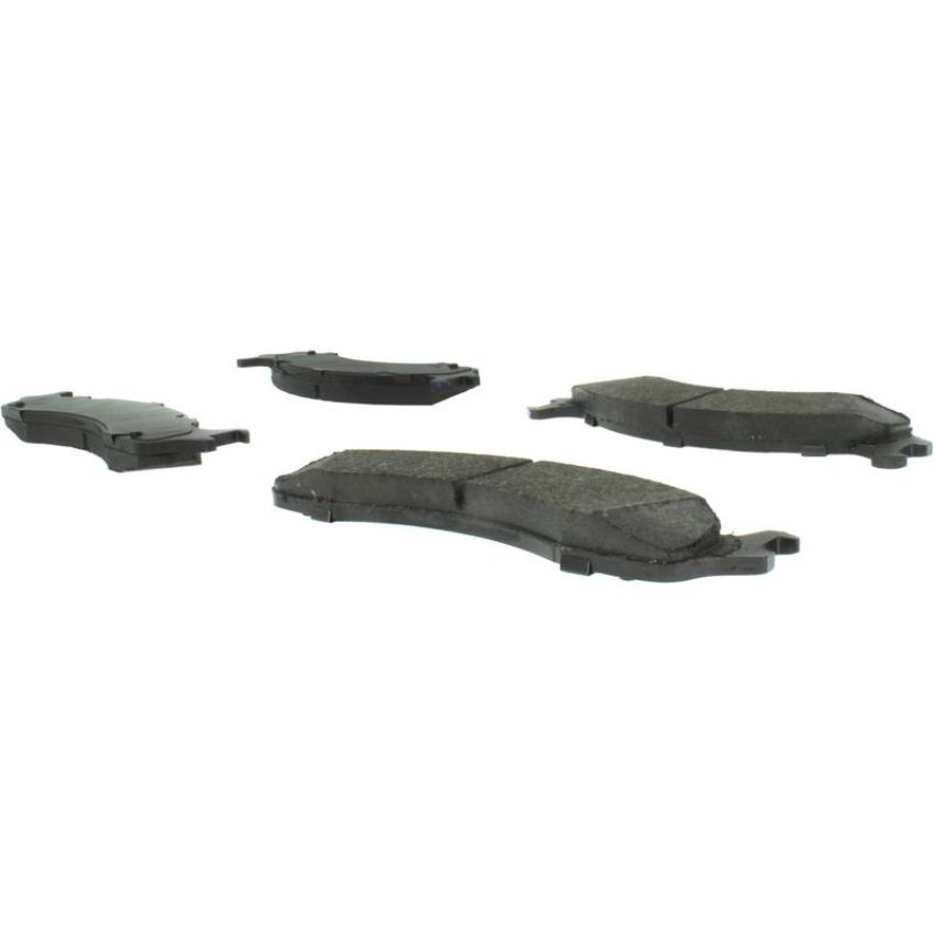 CENTRIC PARTS 102.06550 C-Tek Semi-Metallic Brake Pads with Shims