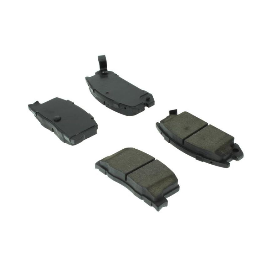 CENTRIC PARTS 102.06570 C-Tek Semi-Metallic Brake Pads with Shims