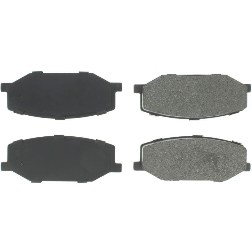 CENTRIC PARTS 102.06600 C-Tek Semi-Metallic Brake Pads with Shims