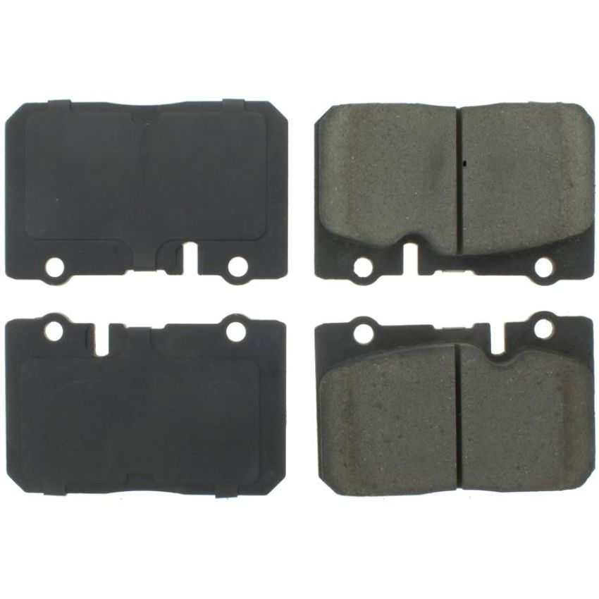 CENTRIC PARTS 102.06650 C-Tek Semi-Metallic Brake Pads with Shims