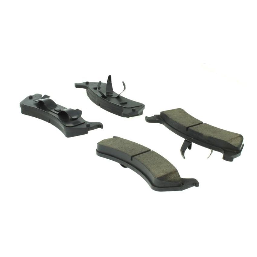 CENTRIC PARTS 102.06670 C-Tek Semi-Metallic Brake Pads with Shims