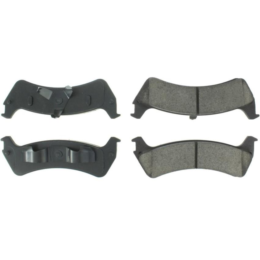 CENTRIC PARTS 102.06670 C-Tek Semi-Metallic Brake Pads with Shims