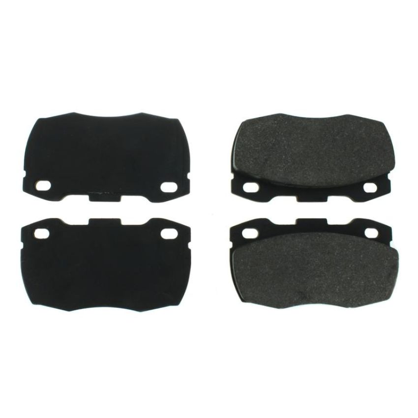 CENTRIC PARTS 102.06710 C-Tek Semi-Metallic Brake Pads with Shims