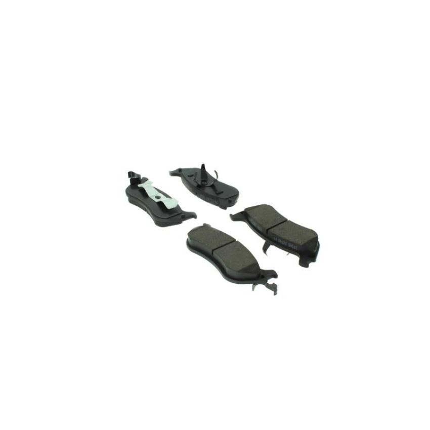 CENTRIC PARTS 102.06740 C-Tek Semi-Metallic Brake Pads with Shims