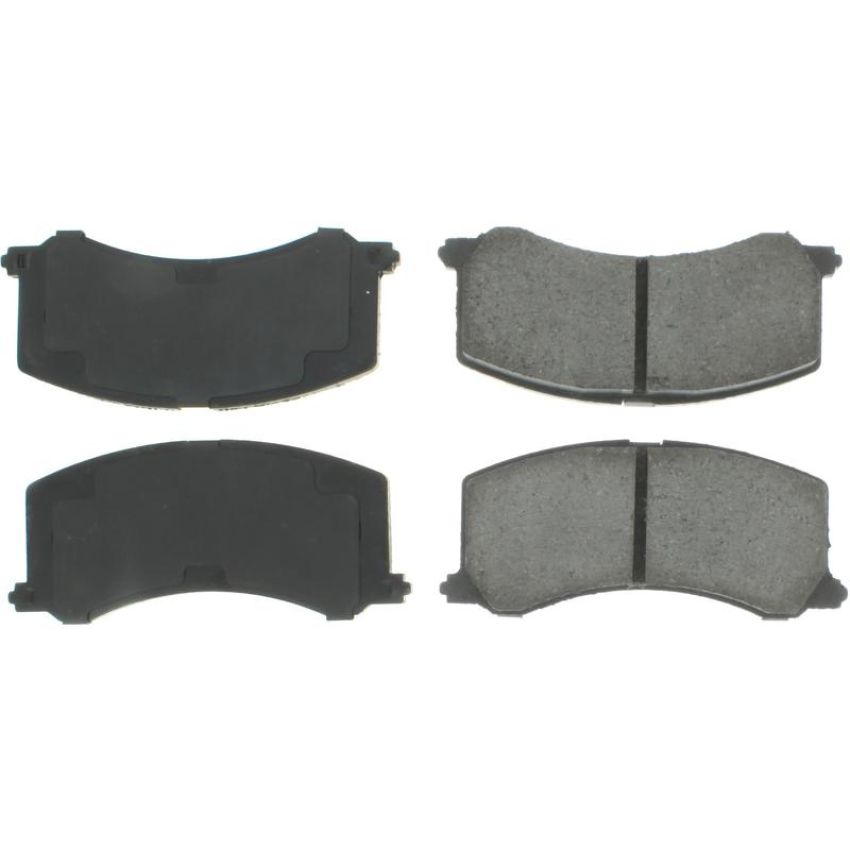 CENTRIC PARTS 102.06770 C-Tek Semi-Metallic Brake Pads with Shims