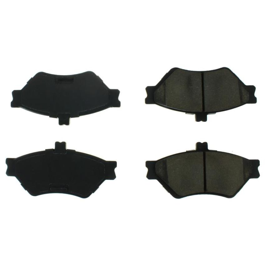 CENTRIC PARTS 102.06780 C-Tek Semi-Metallic Brake Pads with Shims