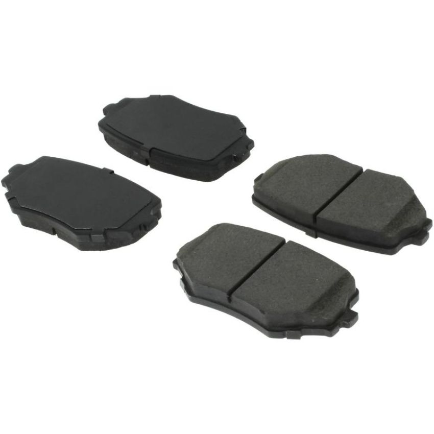CENTRIC PARTS 102.06800 C-Tek Semi-Metallic Brake Pads with Shims