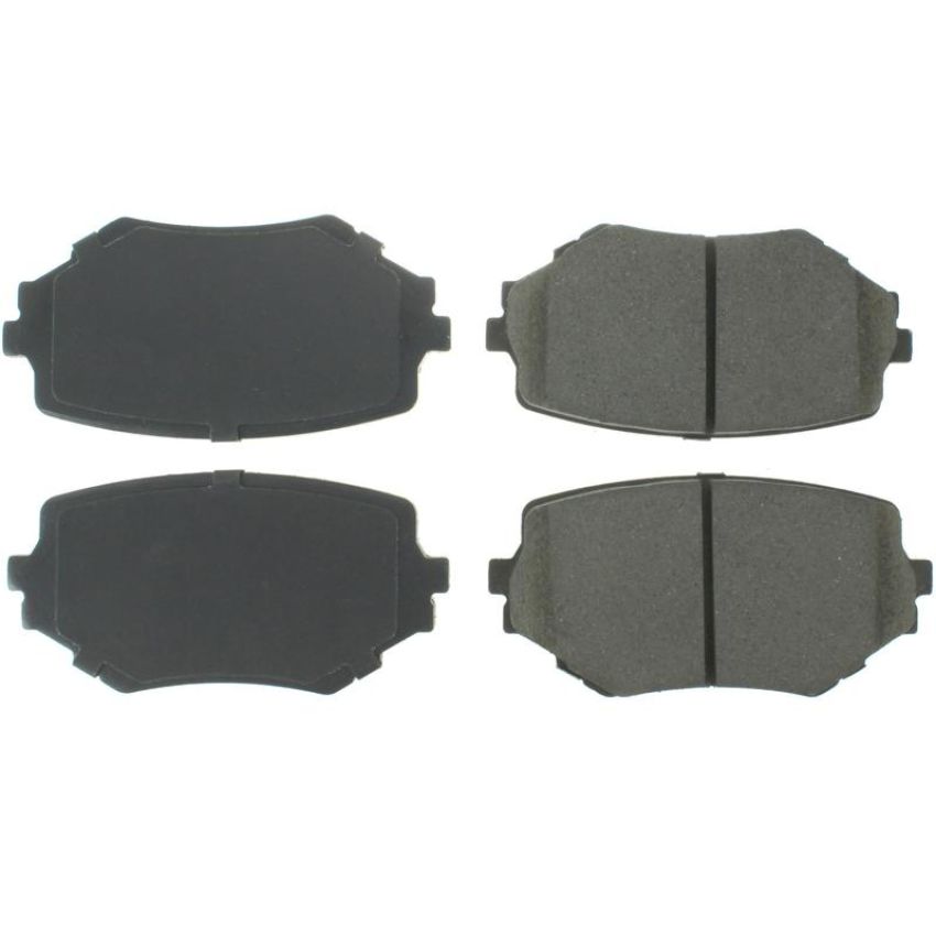 CENTRIC PARTS 102.06800 C-Tek Semi-Metallic Brake Pads with Shims