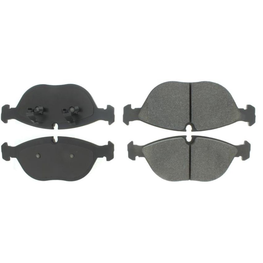 CENTRIC PARTS 102.06820 C-Tek Semi-Metallic Brake Pads with Shims