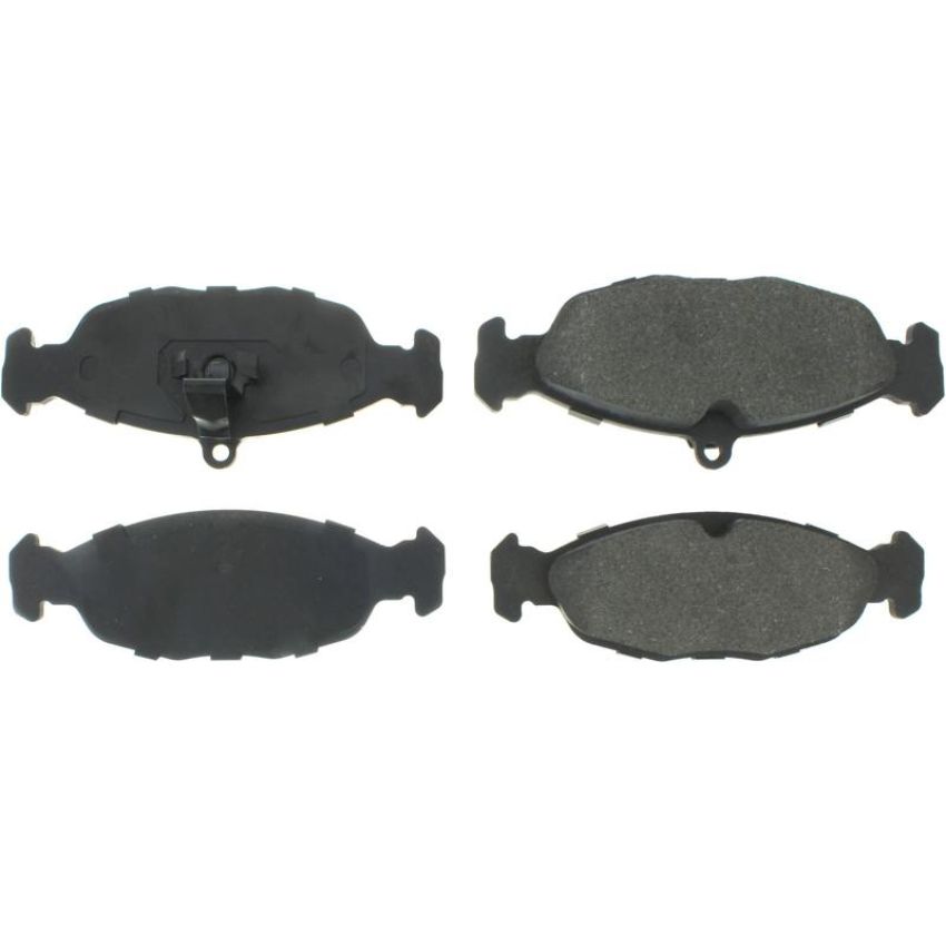 CENTRIC PARTS 102.06881 C-Tek Semi-Metallic Brake Pads with Shims