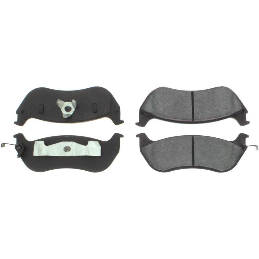CENTRIC PARTS 102.06900 C-Tek Semi-Metallic Brake Pads with Shims