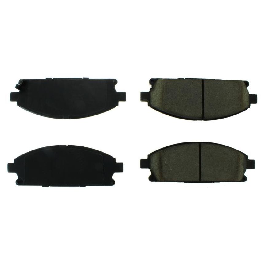 CENTRIC PARTS 102.06910 C-Tek Semi-Metallic Brake Pads with Shims