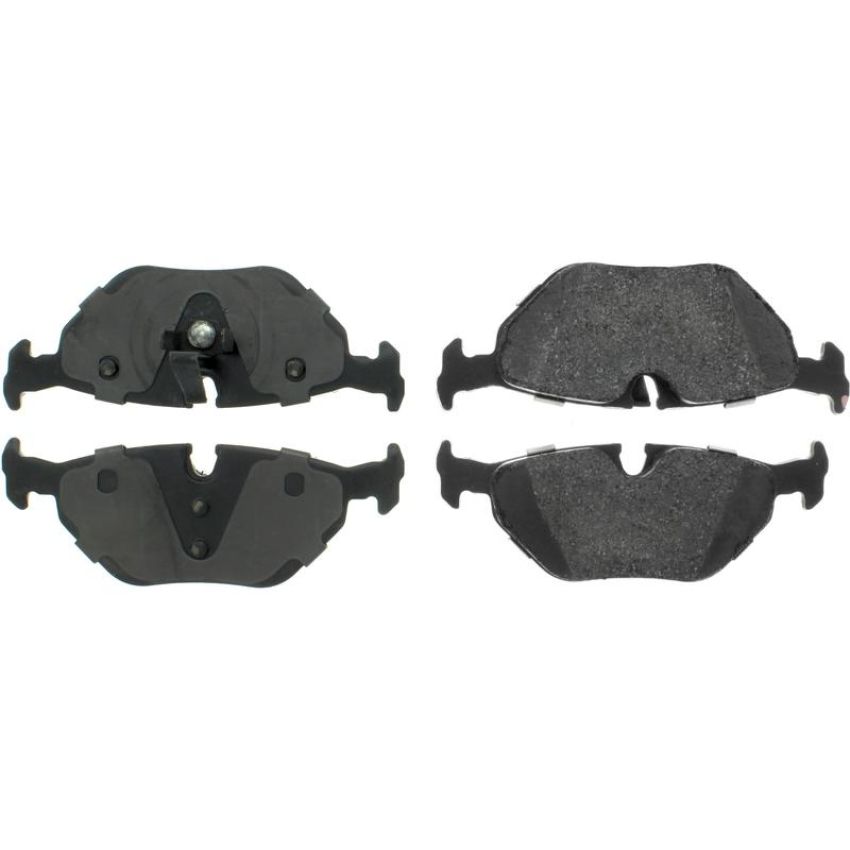 CENTRIC PARTS 102.06920 C-Tek Semi-Metallic Brake Pads with Shims