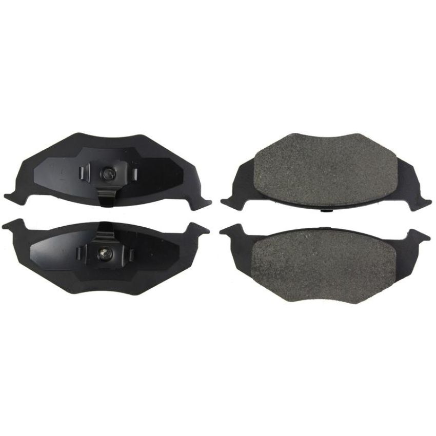 CENTRIC PARTS 102.06940 C-Tek Semi-Metallic Brake Pads with Shims