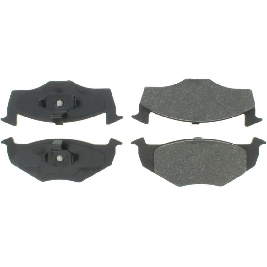CENTRIC PARTS 102.06941 C-Tek Semi-Metallic Brake Pads with Shims