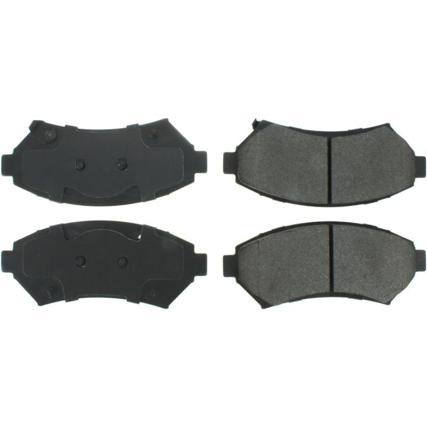 CENTRIC PARTS 102.06990 C-Tek Semi-Metallic Brake Pads with Shims