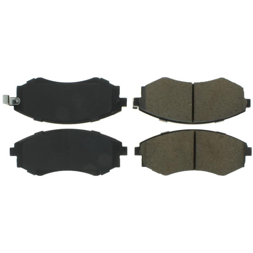CENTRIC PARTS 102.07000 C-Tek Semi-Metallic Brake Pads with Shims