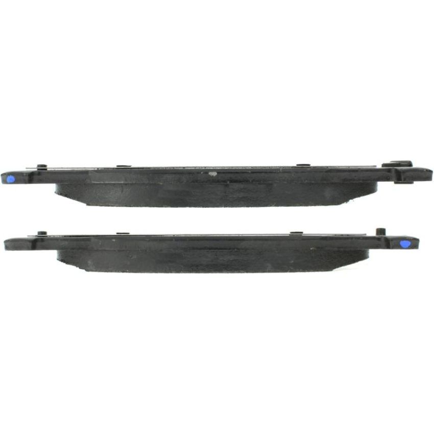 CENTRIC PARTS 102.07020 C-Tek Semi-Metallic Brake Pads with Shims