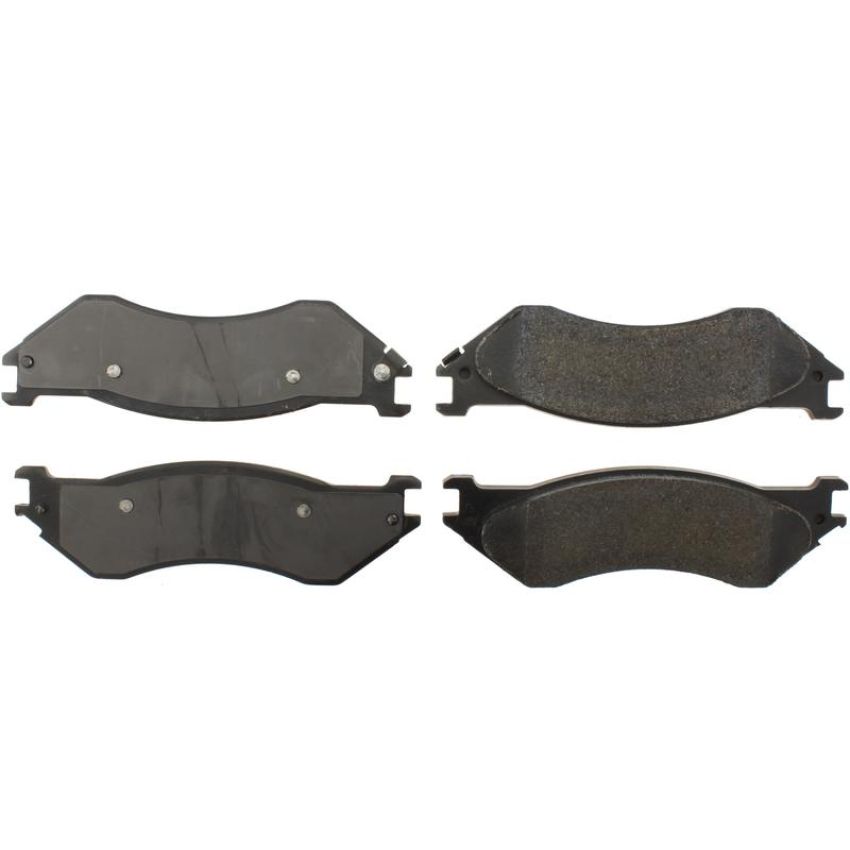 CENTRIC PARTS 102.07020 C-Tek Semi-Metallic Brake Pads with Shims