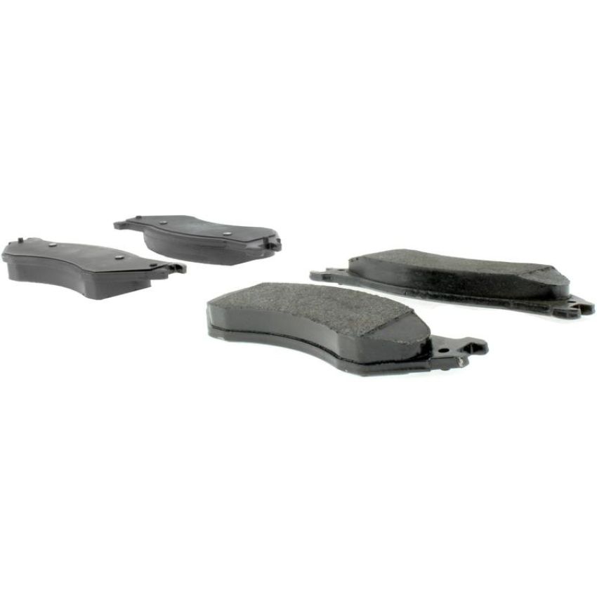 CENTRIC PARTS 102.07021 C-Tek Semi-Metallic Brake Pads with Shims