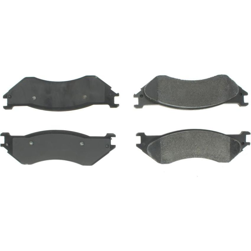 CENTRIC PARTS 102.07021 C-Tek Semi-Metallic Brake Pads with Shims