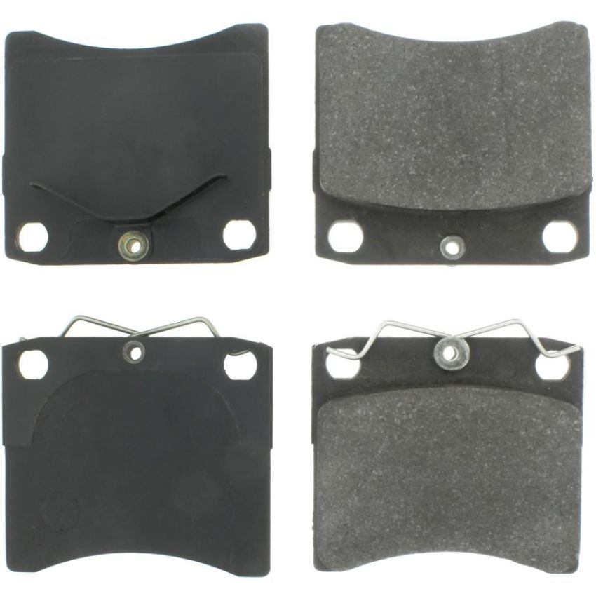 CENTRIC PARTS 102.07030 C-Tek Semi-Metallic Brake Pads with Shims