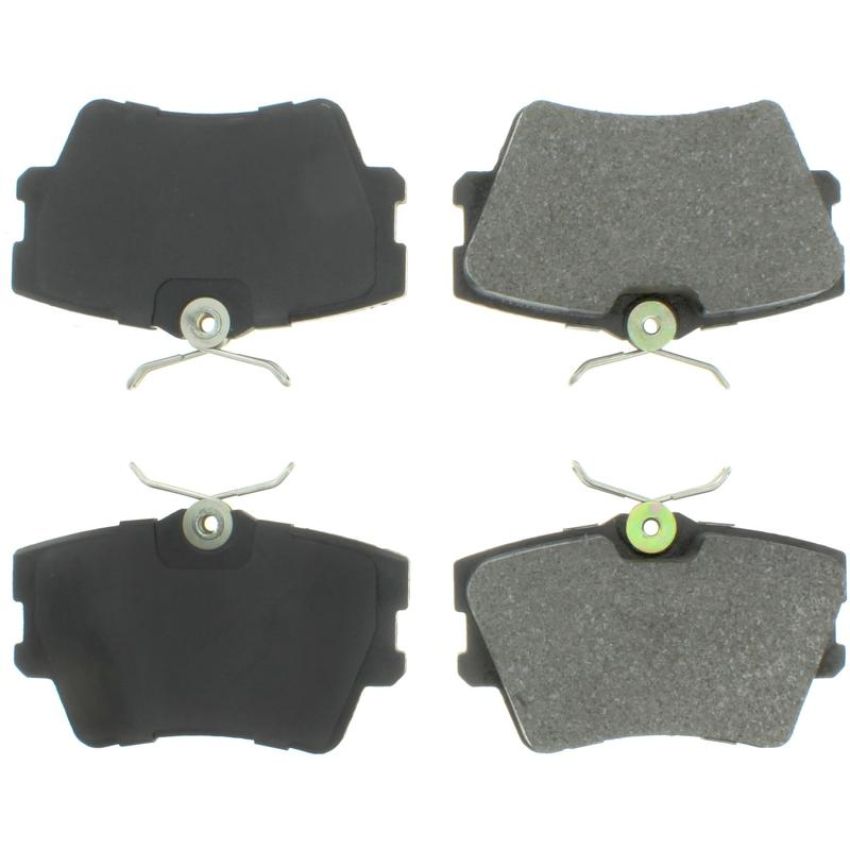 CENTRIC PARTS 102.07060 C-Tek Semi-Metallic Brake Pads with Shims