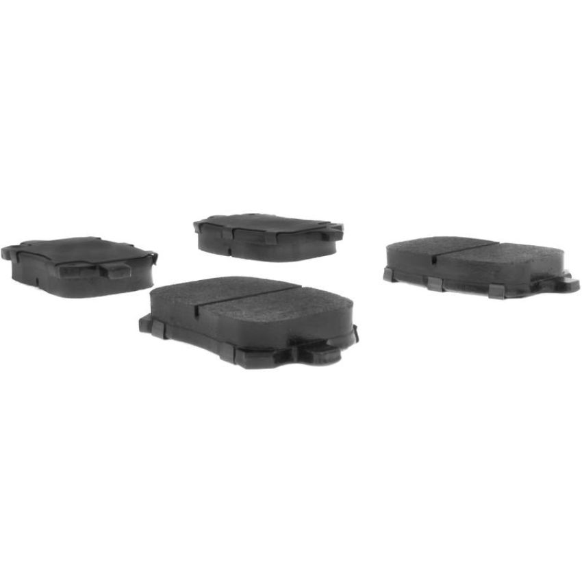 CENTRIC PARTS 102.07070 C-Tek Semi-Metallic Brake Pads with Shims