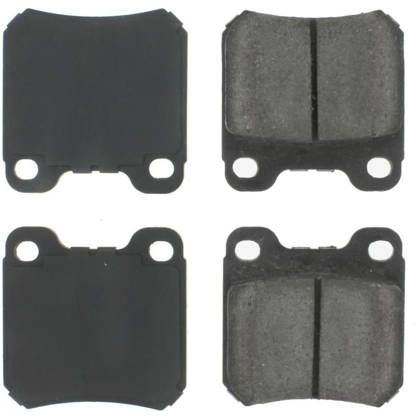 CENTRIC PARTS 102.07090 C-Tek Semi-Metallic Brake Pads with Shims