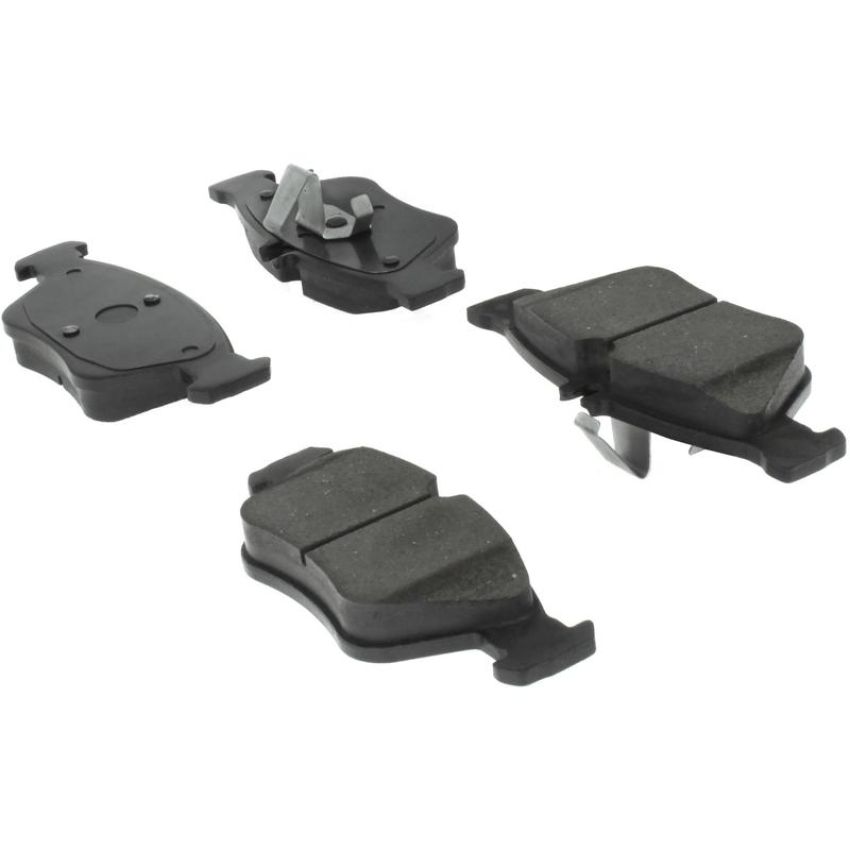 CENTRIC PARTS 102.07100 C-Tek Semi-Metallic Brake Pads with Shims
