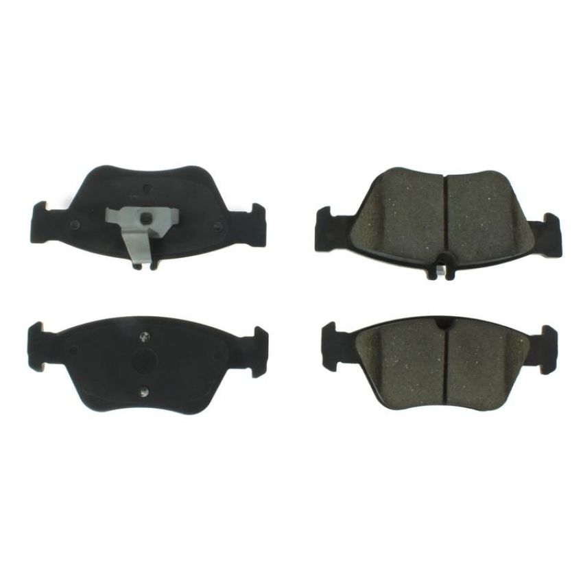 CENTRIC PARTS 102.07100 C-Tek Semi-Metallic Brake Pads with Shims