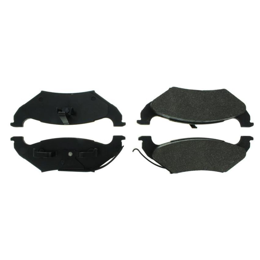 CENTRIC PARTS 102.07150 C-Tek Semi-Metallic Brake Pads with Shims