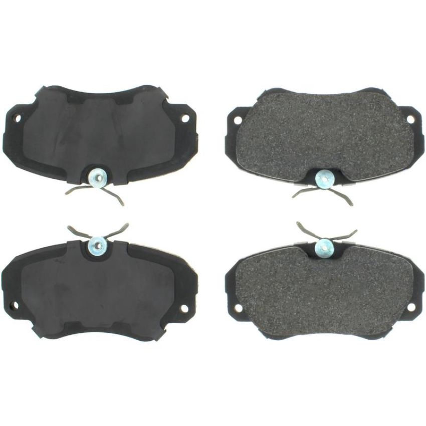 CENTRIC PARTS 102.07200 C-Tek Semi-Metallic Brake Pads with Shims
