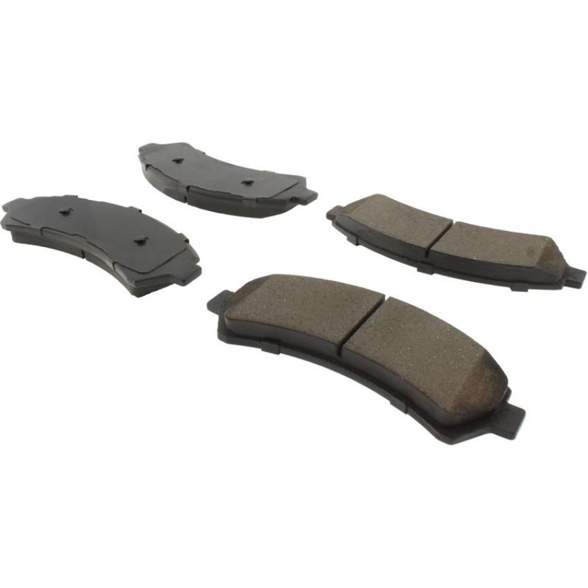 CENTRIC PARTS 102.07260 C-Tek Semi-Metallic Brake Pads with Shims