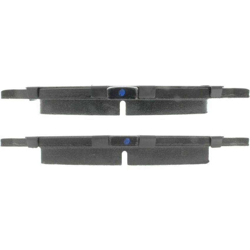 CENTRIC PARTS 102.07270 C-Tek Semi-Metallic Brake Pads with Shims