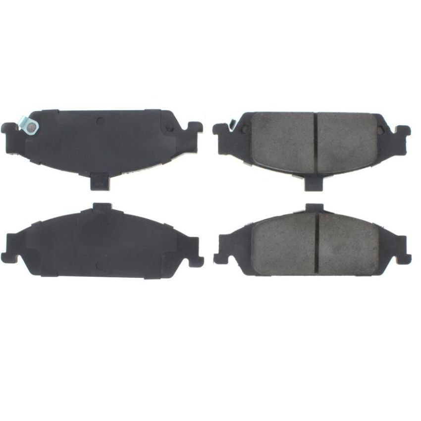 CENTRIC PARTS 102.07270 C-Tek Semi-Metallic Brake Pads with Shims