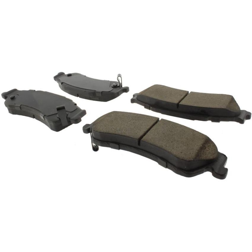 CENTRIC PARTS 102.07290 C-Tek Semi-Metallic Brake Pads with Shims