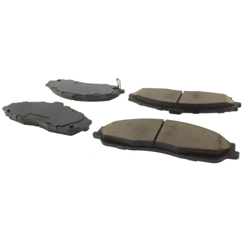 CENTRIC PARTS 102.07310 C-Tek Semi-Metallic Brake Pads with Shims