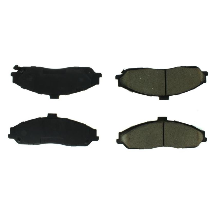 CENTRIC PARTS 102.07310 C-Tek Semi-Metallic Brake Pads with Shims