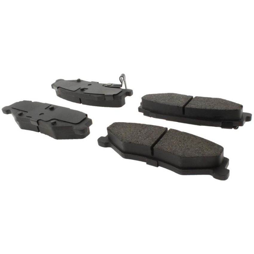 CENTRIC PARTS 102.07320 C-Tek Semi-Metallic Brake Pads with Shims