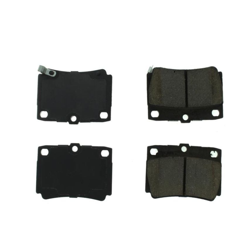 CENTRIC PARTS 102.07330 C-Tek Semi-Metallic Brake Pads with Shims