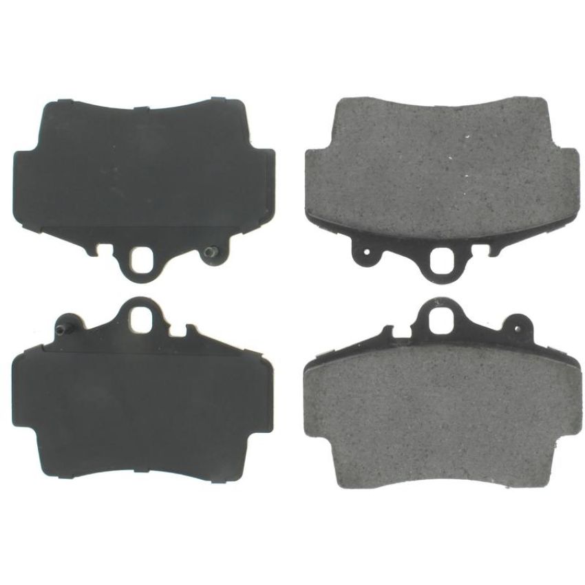 CENTRIC PARTS 102.07370 C-Tek Semi-Metallic Brake Pads with Shims