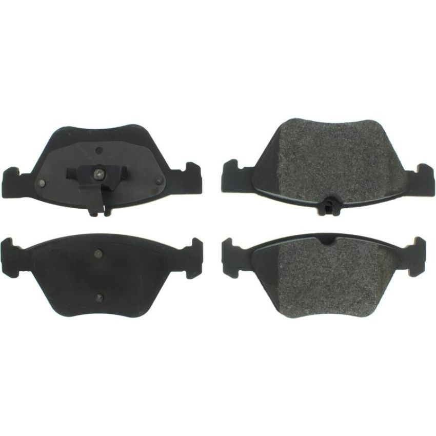 CENTRIC PARTS 102.07400 C-Tek Semi-Metallic Brake Pads with Shims