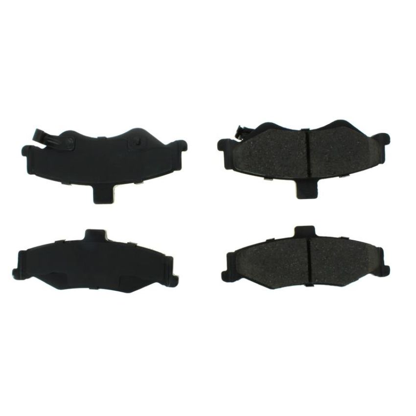 CENTRIC PARTS 102.07500 C-Tek Semi-Metallic Brake Pads with Shims