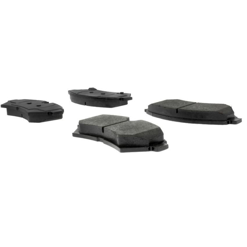 CENTRIC PARTS 102.07530 C-Tek Semi-Metallic Brake Pads with Shims
