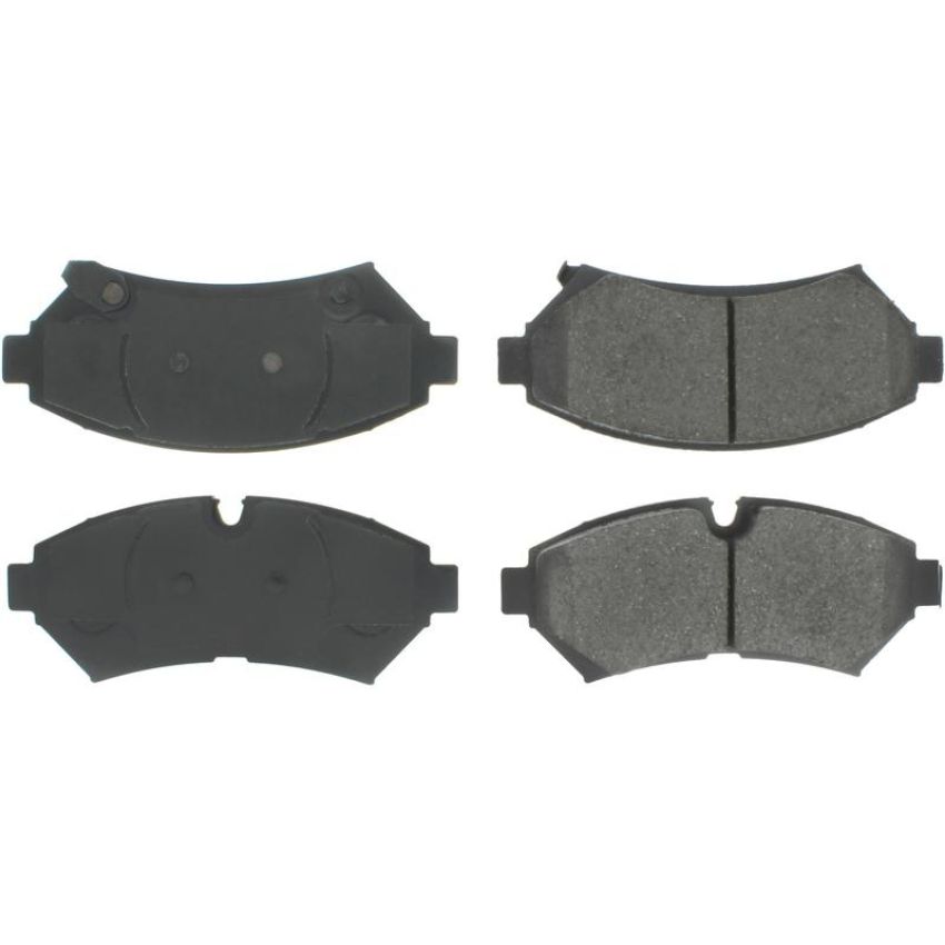 CENTRIC PARTS 102.07530 C-Tek Semi-Metallic Brake Pads with Shims