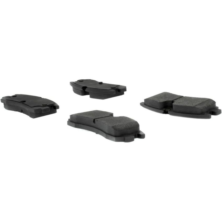 CENTRIC PARTS 102.07540 C-Tek Semi-Metallic Brake Pads with Shims